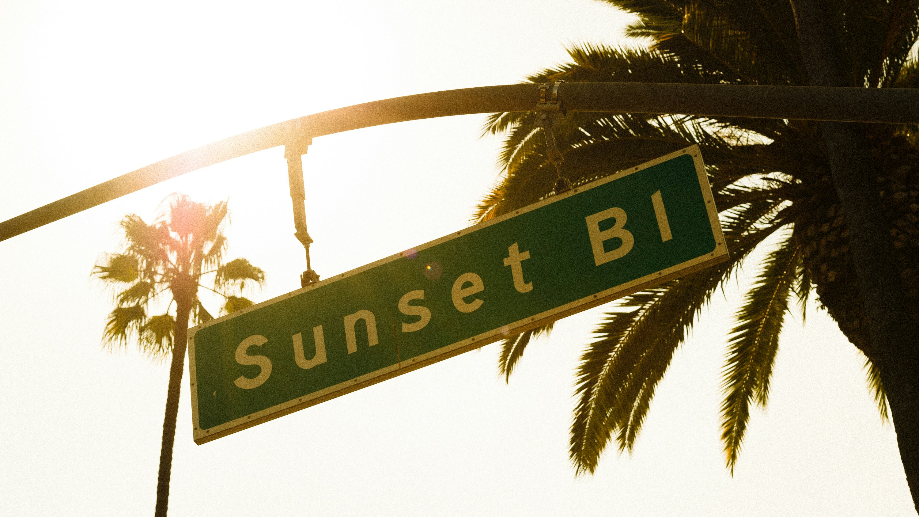 Sunset Bi signage